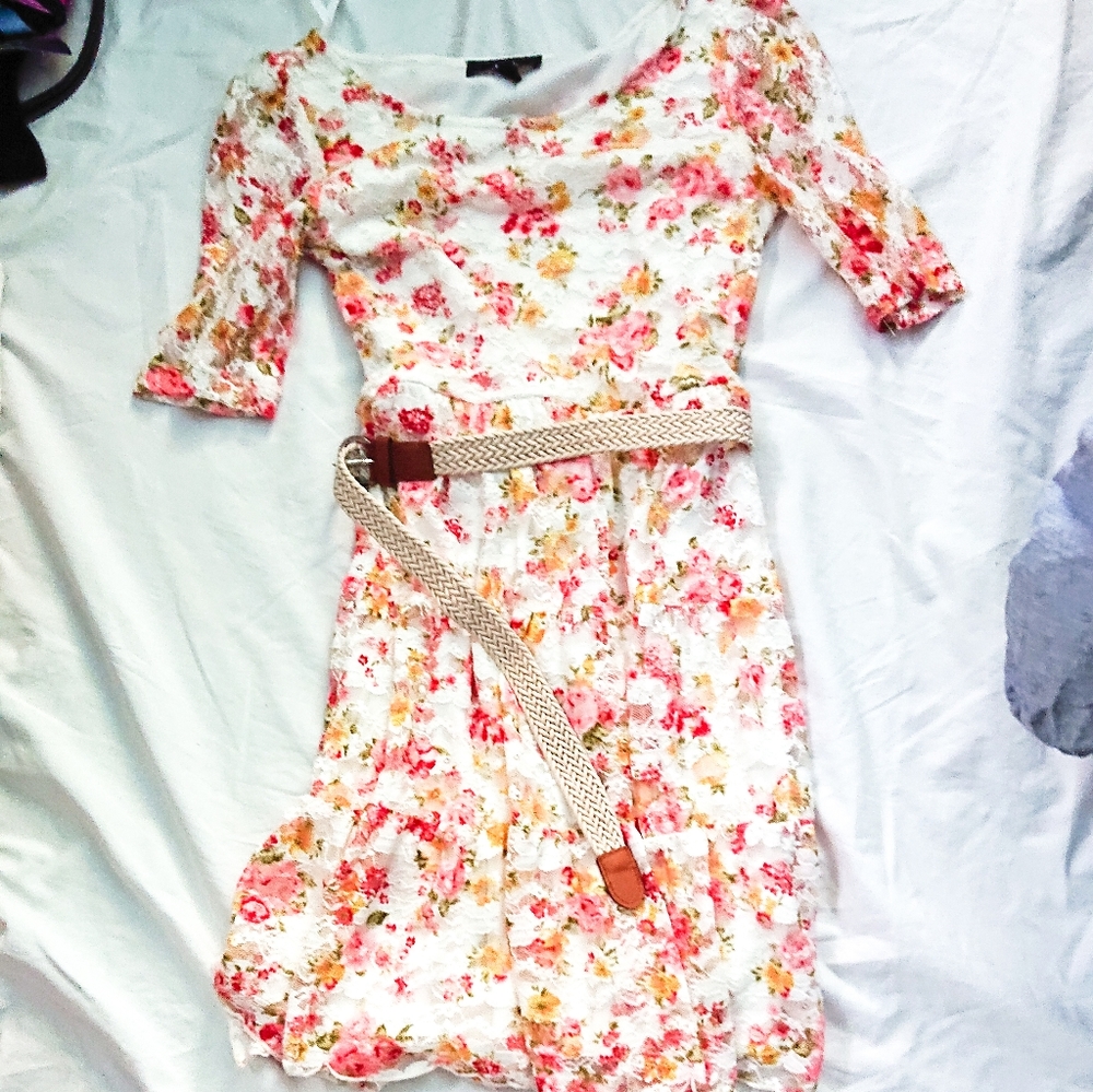 Floral Lace Dress